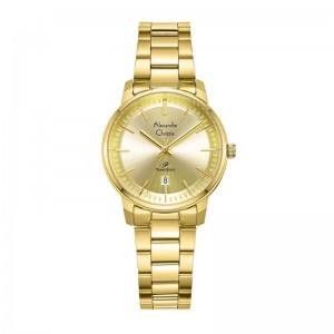 Alexandre Christie AC 1030 Full Gold Steel LDBGPIV